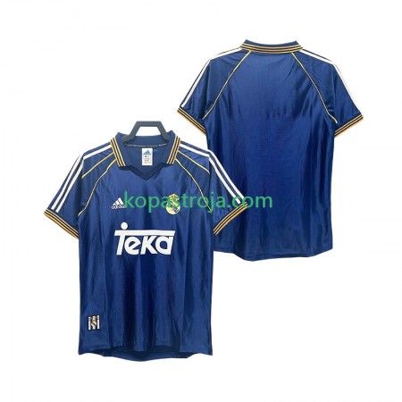 Billiga Fotbollströjor Real Madrid 2000 Retro Tredje tröja 1998 Kortärmad